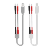 Big Rubber Electrode 4 mm hole USB Cable (2 m)