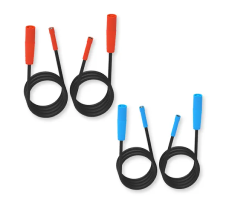 Big Rubber Electrode 4 mm hole Digivac Cable A (Red) and Digivac Cable B