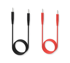 Big Rubber Electrode 4 mm hole Stim Cable Set